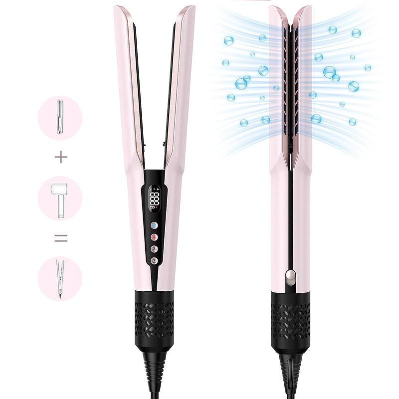 2-in-1 High Speed Hair Dryer & Straightener | Fast Dry Blowout Styling Tool for Smooth Straight Hair