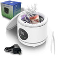 Portable Ultrasonic Jewelry Cleaner with UV Light – Deep Clean Dentures, Glasses & Watches in Minutes