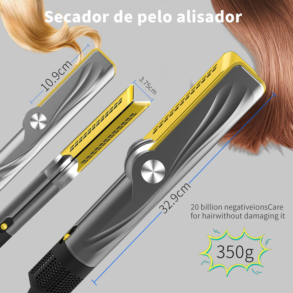 2-in-1 High Speed Hair Dryer & Straightener | Fast Dry Blowout Styling Tool for Smooth Straight Hair