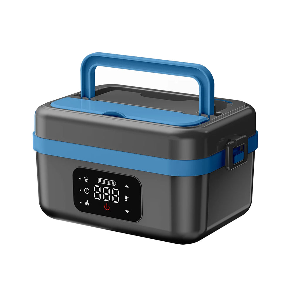80W Electric Lunch Box Food Heater - 3-in-1 Portable Food Warmer for Car, Truck & Home
