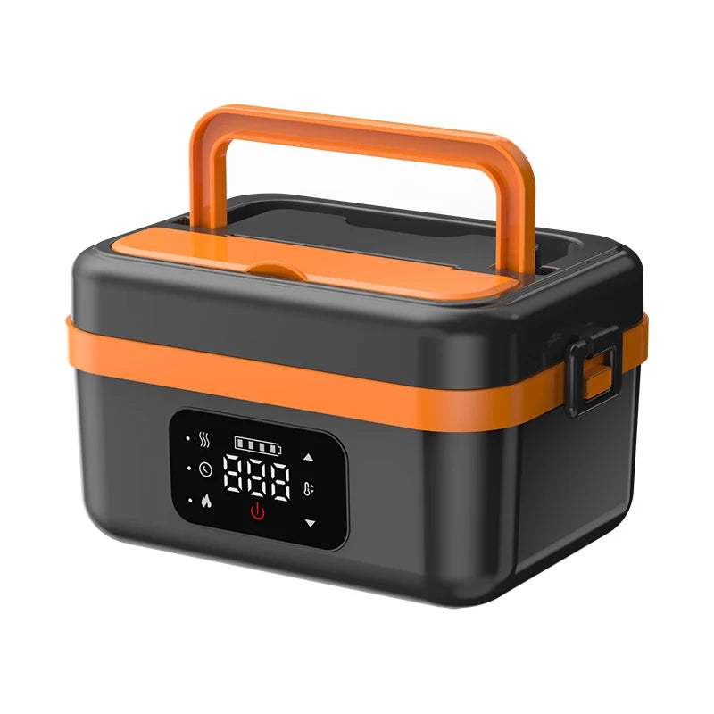 80W Electric Lunch Box Food Heater - 3-in-1 Portable Food Warmer for Car, Truck & Home