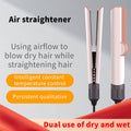 2-in-1 High Speed Hair Dryer & Straightener | Fast Dry Blowout Styling Tool for Smooth Straight Hair