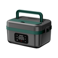 Cordless Electric Lunch Box for Adults, Men & Women, Heated Lunch Box Battery Powered with 1L Container, Self-Heating Lunch Box Rechargeable for Car/Truck/Office/Travel